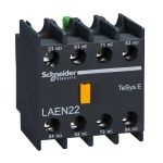 Schneider Electric Дополнительный контактный блок TesysE 2НО+2НЗ ( арт. LAEN22) в Уфе фото